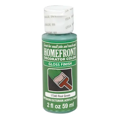 Hobby Paint Gloss Real Green 2 oz Real Green Hobby Paint Gloss Real Green 2 oz Real Green