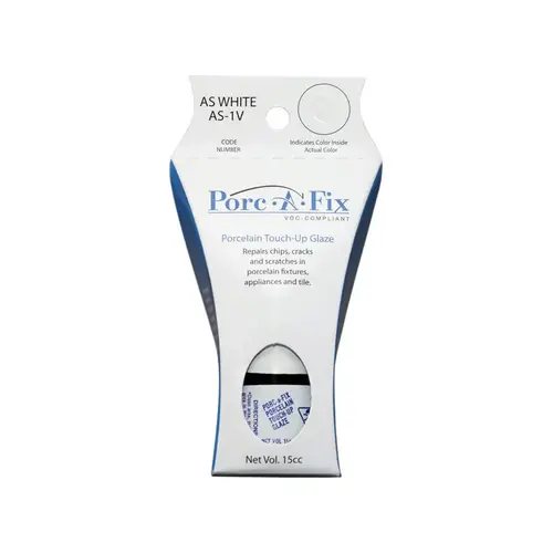 Porc-A-Fix American StandardWhite Porcelain Touch-up Paint, 15cc