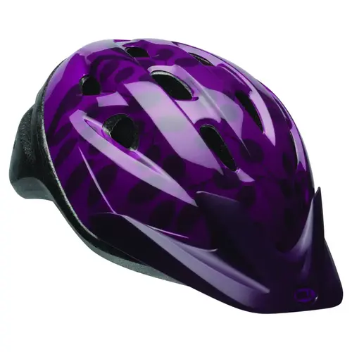 Bicycle Helmet Thalia Black/Purple ABS/Polycarbonate Black/Purple Bicycle Helmet Thalia Black/Purple ABS/Polycarbonate Black/Purple