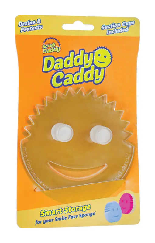 Scrub Daddy Sponge Daddy Caddy Heavy Duty For Household Assorted DCDDY12CT Scrub Daddy Sponge Daddy Caddy Heavy Duty For Household Assorted DCDDY12CT