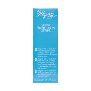 Hagerty 70000 Silver Protection Strips No Scent 8 pk Cloth