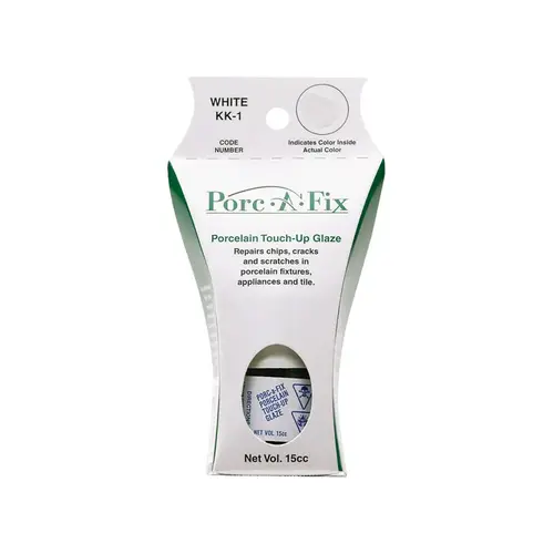 Porc-A-Fix Kohler White Porcelain Touch-up Paint, 15cc Porc-A-Fix Kohler White Porcelain Touch-up Paint, 15cc