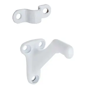 IVES 059A-W Ives Series 059AW Handrail Bracket, Aluminum White