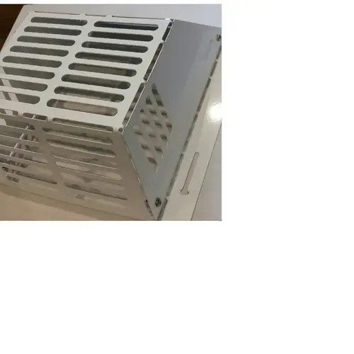 Wildlife Vent Cover 19" W X 18" L X 15" D Galvanized White Metal Galvanized Wildlife Vent Cover 19" W X 18" L X 15" D Galvanized White Metal Galvanized