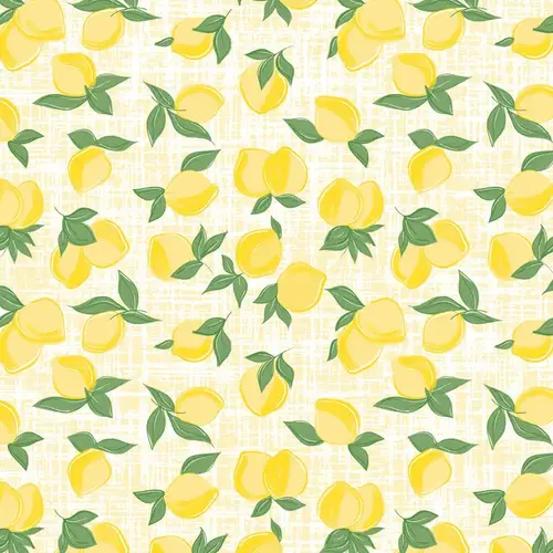 Shelf Liner Grip Prints 4 ft. L X 18" W Country Lemon Non-Adhesive Country Lemon - pack of 6