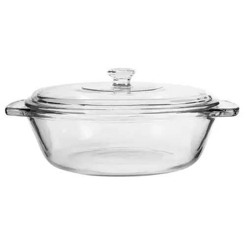 Oven Basics Series 81932OBL11 Casserole Dish, 2 qt Capacity, Glass, Clear
