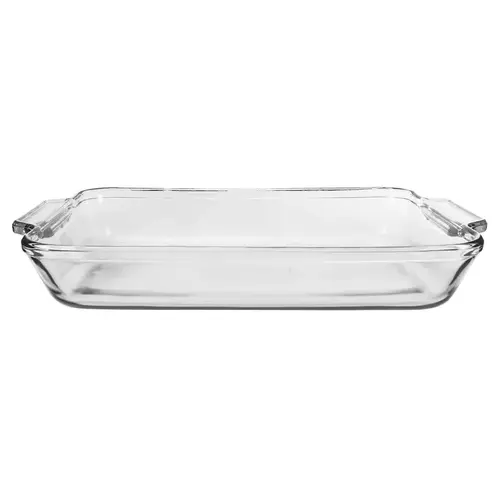 Oven Basics Series 81935AHG18 Bake Dish, 3 qt Capacity, Glass, Clear, Dishwasher Safe: Yes Oven Basics Series 81935AHG18 Bake Dish, 3 qt Capacity, Glass, Clear, Dishwasher Safe: Yes