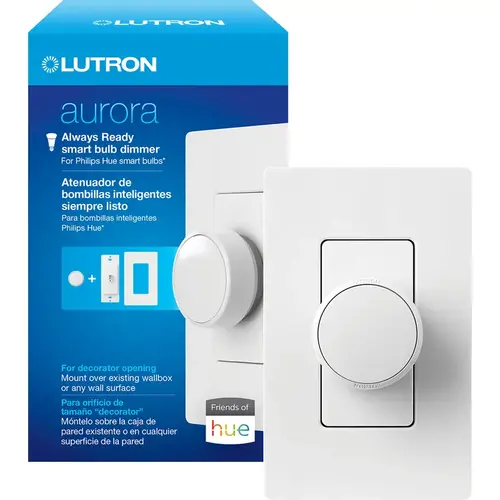 Dimmer Aurora White Paddle Smart-Enabled White