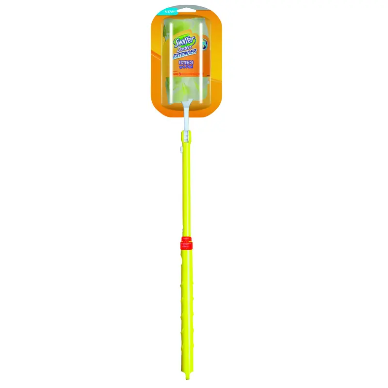 SWIFFER 360 Duster Kit 360 Heavy Duty Dusters Microfiber 11 W X 36 L Yellow 1453059
