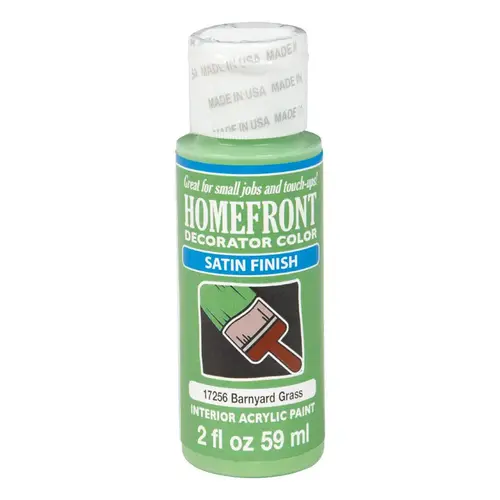 Hobby Paint Satin Barnyard Grass 2 oz Barnyard Grass - pack of 3 Hobby Paint Satin Barnyard Grass 2 oz Barnyard Grass - pack of 3
