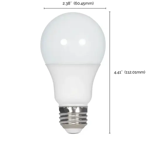 LED Bulb . A19 E26 (Medium) Cool White 60 W Frosted LED Bulb . A19 E26 (Medium) Cool White 60 W Frosted