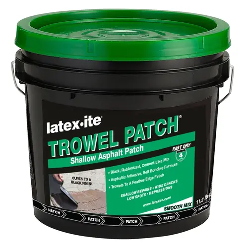 Asphalt Patch Trowel Patch Black 1 gal Black - pack of 6