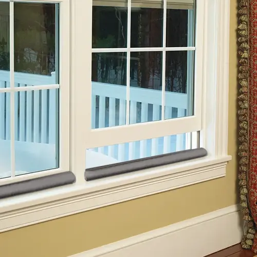 Draft Guard Twin Hug N Fit Water Repellent Lycra Stretch Fabric Gray Draft Guard Twin Hug N Fit Water Repellent Lycra Stretch Fabric Gray