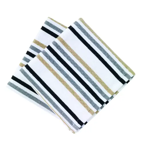 Dish Cloth Multicolored Cotton Stripes Multicolore - 2 per pack x3 packs