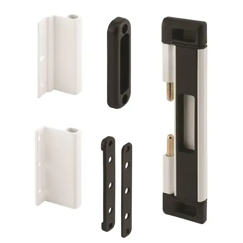 Patio Door Deadbolt Lock Metal White Patio Door Deadbolt Lock Metal White