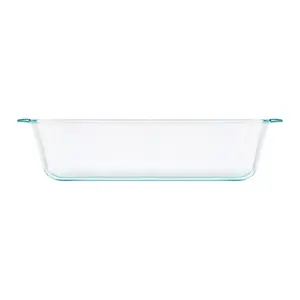 Pyrex 1134581 7 In. x 11 In. x 2.7 In. Glass Deep Baking Dish Clear