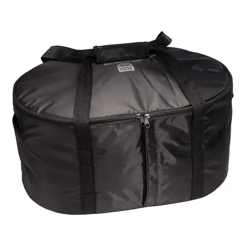 Insulated Slow Cooker Bag Crock Caddy 8 qt Black Plastic Black