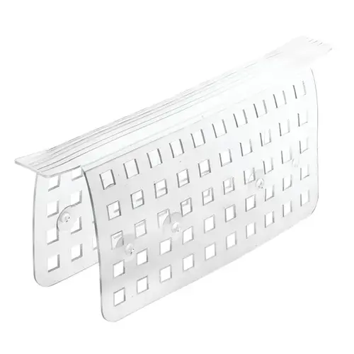 Sink Saddle Caddy 12" L X 11" W X 0.125" H Plastic Clear Sink Saddle Caddy 12" L X 11" W X 0.125" H Plastic Clear