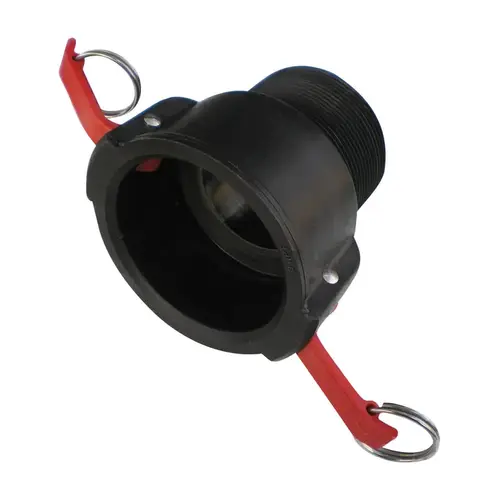Female Coupler Camelot Polypropylene 1-1/2" D X 1-1/2" D Black Female Coupler Camelot Polypropylene 1-1/2" D X 1-1/2" D Black