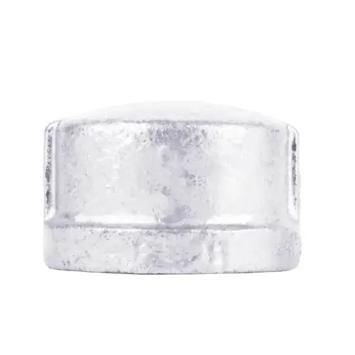Cap 3/4" FIP each Galvanized Malleable Iron Galvanized Cap 3/4" FIP each Galvanized Malleable Iron Galvanized