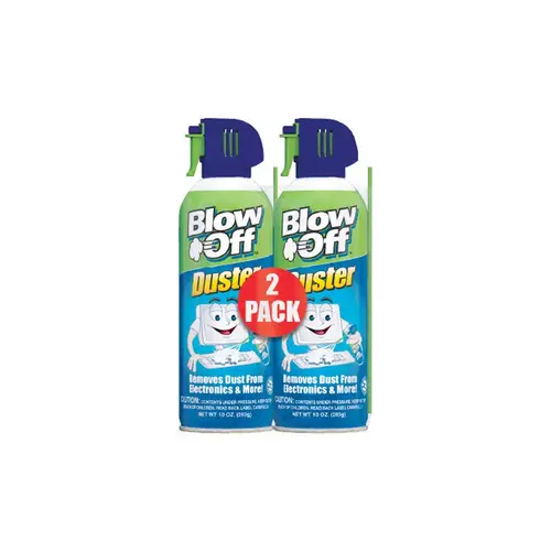 Max-Pro Air Duster, 10 oz Can, Gas, Slight Ethereal, Clear