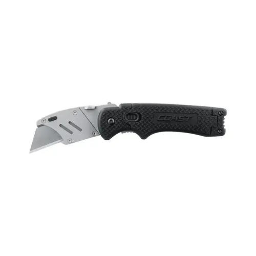 Razor Knife Double Lock Pro 6.81" Folding Black Black