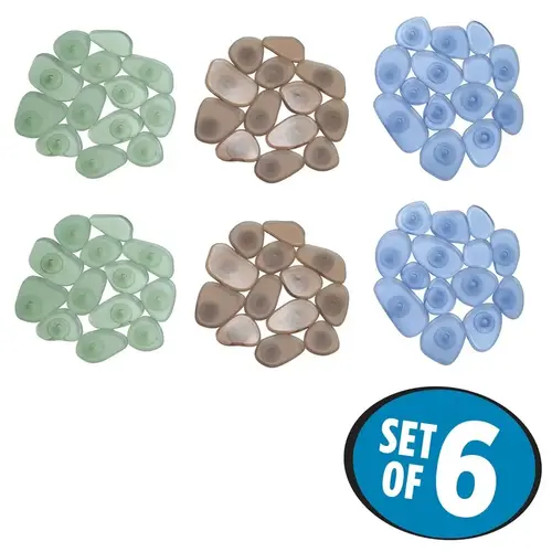 Shower and Bath Treads Assorted PVC 0.125" H X 5" L Assorted Shower and Bath Treads Assorted PVC 0.125" H X 5" L Assorted