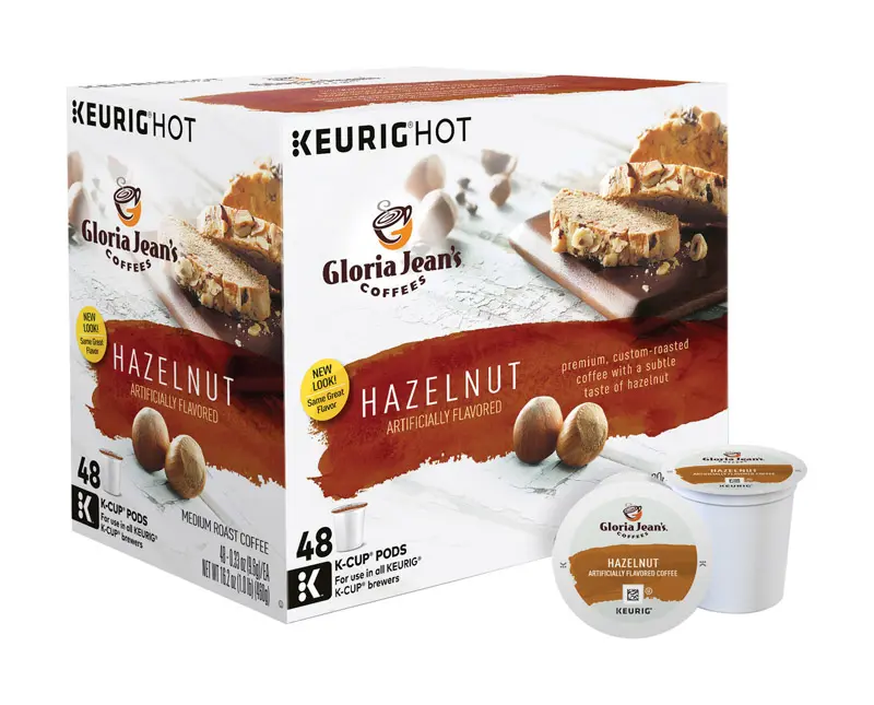 Keurig Coffee K-Cups Gloria Jeans Hazelnut 5000330566