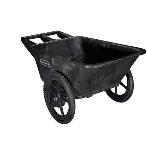Farm Cart Poly 8.75 cu ft Black Farm Cart Poly 8.75 cu ft Black