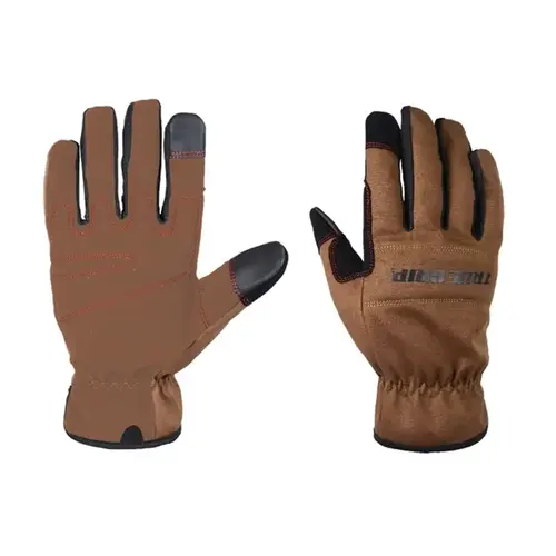 Work Gloves Men's Indoor/Outdoor Black/Brown XL Black/Brown Work Gloves Men's Indoor/Outdoor Black/Brown XL Black/Brown