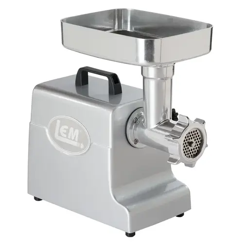 Meat Grinder Mighty Bite Brushed Nickel Silver 1 speed 4.5 lb Brushed Nickel