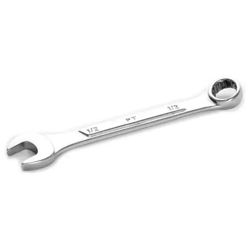Combination Wrench 1/2" S X 1/2" S 12 Point SAE Silver
