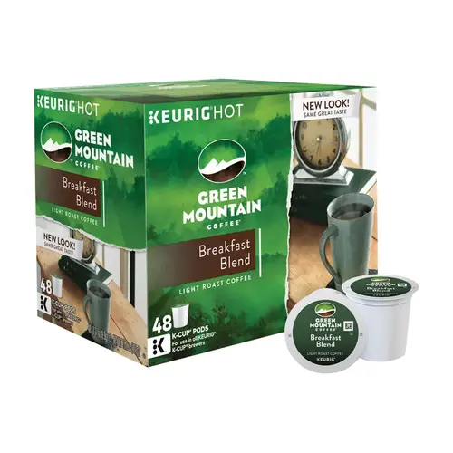 Coffee K-Cups Green Mountain Coffee Breakfast Blend Coffee K-Cups Green Mountain Coffee Breakfast Blend