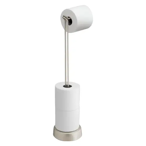Toilet Paper Holder Classico Silver Steel Satin Toilet Paper Holder Classico Silver Steel Satin