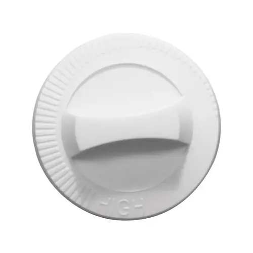 Thermostat Knob Heating and Cooling Dial White