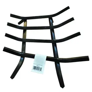 Lynx PR164 Fireplace Grate Black Painted Steel Painted