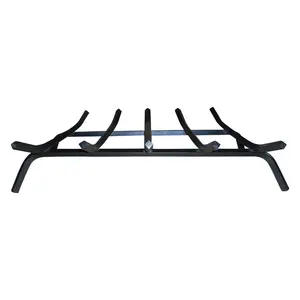 Lynx PR245 Fireplace Grate Black Steel Black