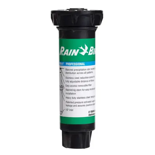Sprinkler Spray Head 1800 Series 4" H Full-Circle Black Sprinkler Spray Head 1800 Series 4" H Full-Circle Black