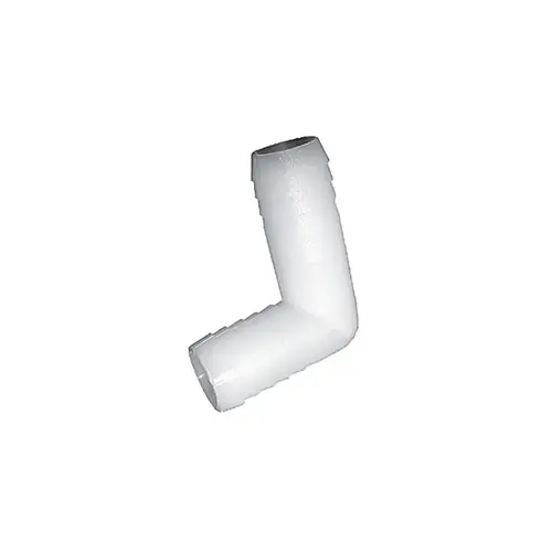 Elbow 5/8" Barb T X 5/8" D Barb Nylon Elbow 5/8" Barb T X 5/8" D Barb Nylon