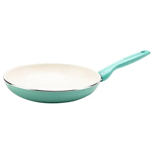 Fry Pan Rio Ceramic Coated Aluminum 10" Turquoise Turquoise Fry Pan Rio Ceramic Coated Aluminum 10" Turquoise Turquoise