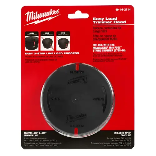 M18 FUEL Trimmer Head, For: 2725-20 M18 FUEL String Trimmer Black