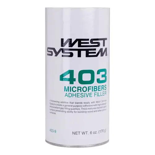 Adhesive Filler 403 Filler Extra Strength Microfibers 6 oz Off-White