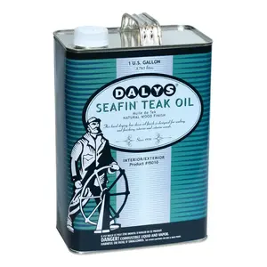 Dalys 15010 Teak Oil Finish SeaFin Amber 1 gal Amber