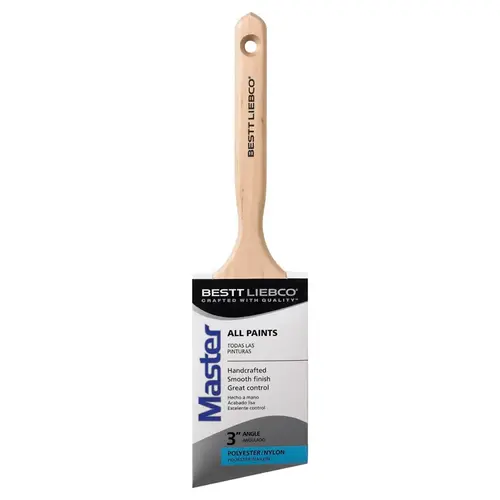 Trim Paint Brush Master 3" Flat - pack of 6 Trim Paint Brush Master 3" Flat - pack of 6