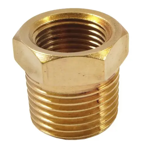 3/8 In. FNPT x 1/2 In. MNPT Brass Bushing