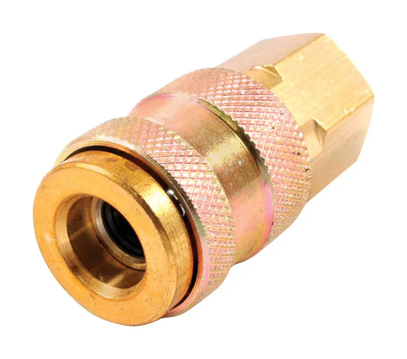 Forney Universal Coupler Brass 1/4 Female X 1/4 Female 75527 Forney Universal Coupler Brass 1/4 Female X 1/4 Female 75527