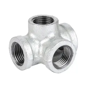 STZ Industries 311USOT-34 Side Out Tee 3/4" FIP each X 3/4" D FIP each Galvanized Malleable Iron Galvanized