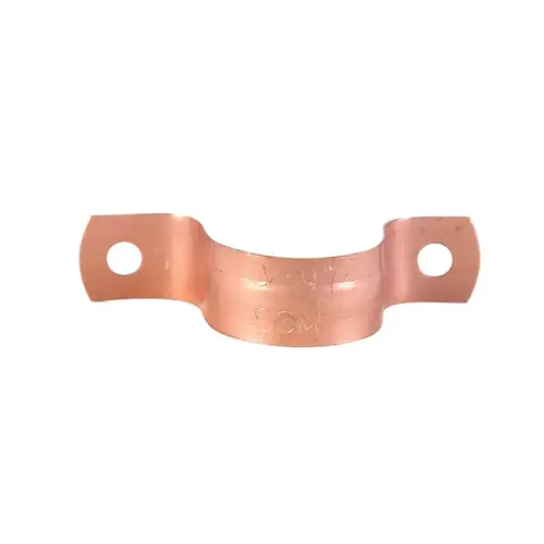 Tube Strap 1/4" Copper Plated Copper Copper Plated Tube Strap 1/4" Copper Plated Copper Copper Plated