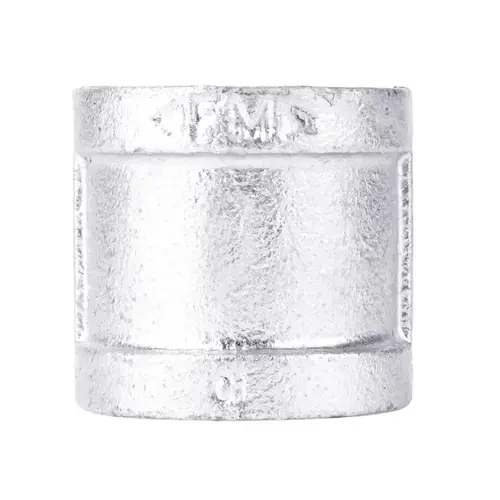 Coupling 1-1/2" FIP each X 1-1/2" D FIP Galvanized Malleable Iron Galvanized Coupling 1-1/2" FIP each X 1-1/2" D FIP Galvanized Malleable Iron Galvanized