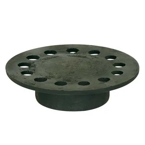 Floor Drain Strainer 5" Weathered Round Cast Iron Weathered
